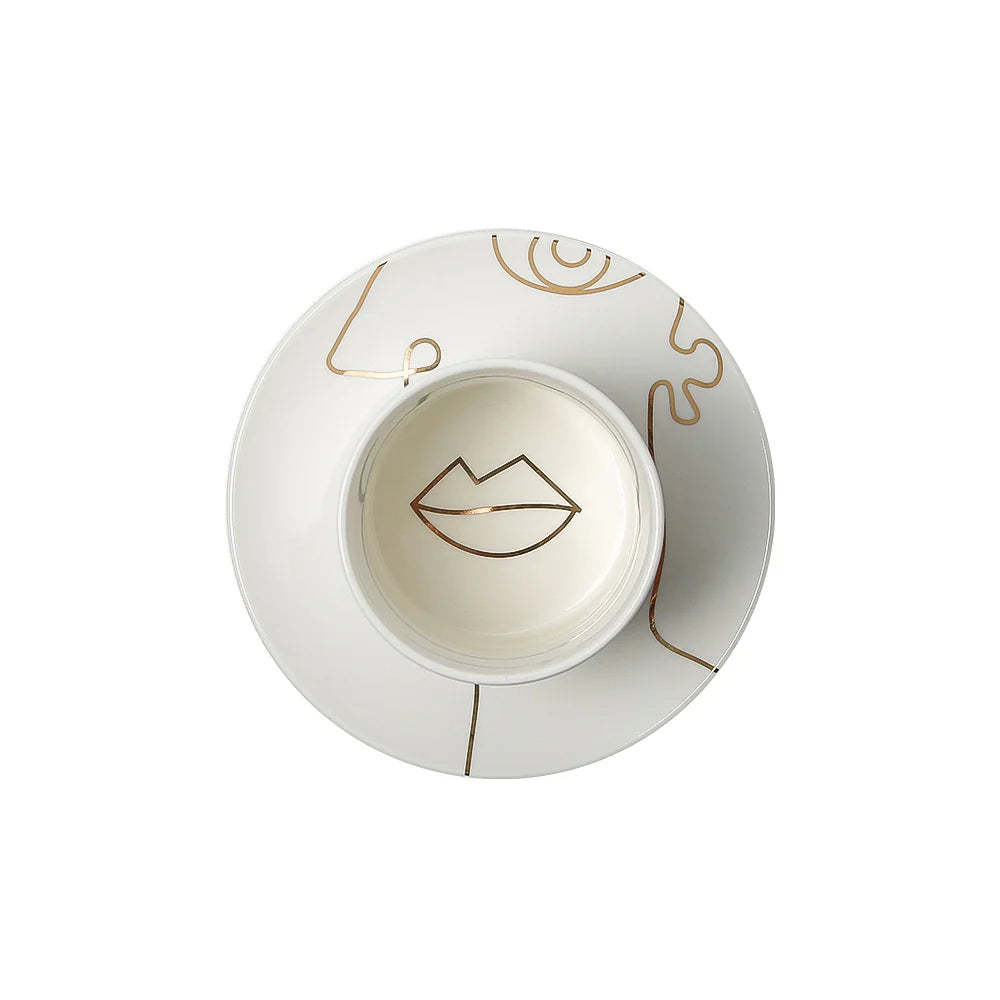 Decorative Drawing Cup