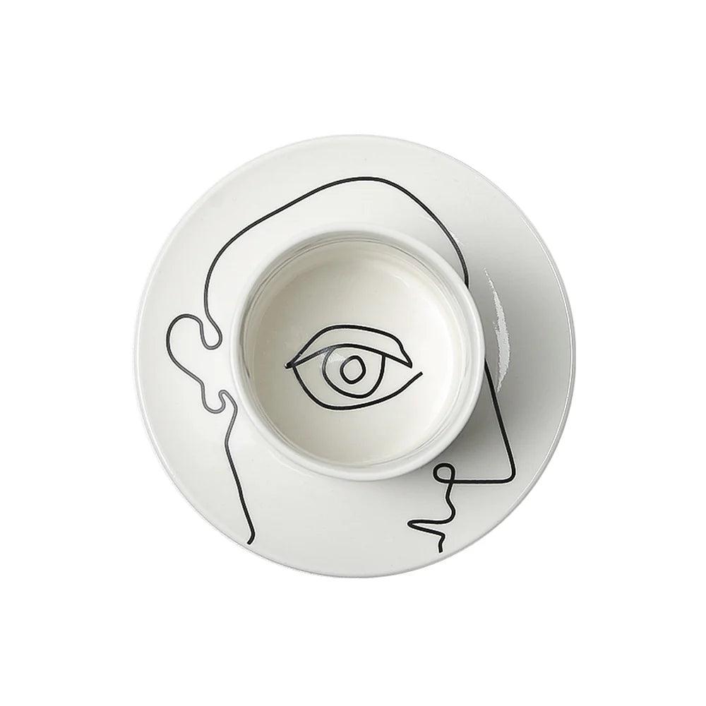 Decorative Drawing Cup