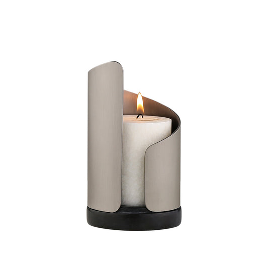 Bending shape candle holder