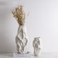 Irregular White Ceramic Vase