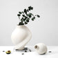 White Resin Decorative Vase