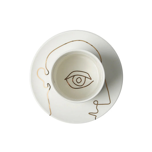 Decorative Drawing Cup