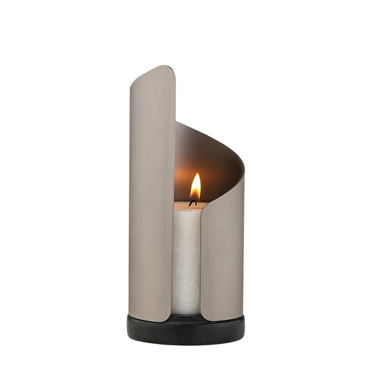 Bending shape candle holder