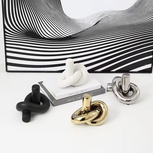 Black Line Geometric Ornament – Style B