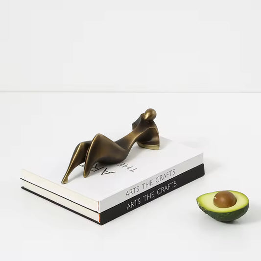 Lying Person Ornament White & Chopper