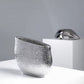 Silver Glanular Ceramic Vase