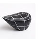 Black & White Geometric Line Ornament