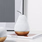 Golden Pear & Golden Apple Decorative Set