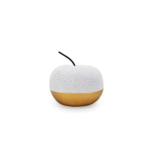 Golden Pear & Golden Apple Decorative Set